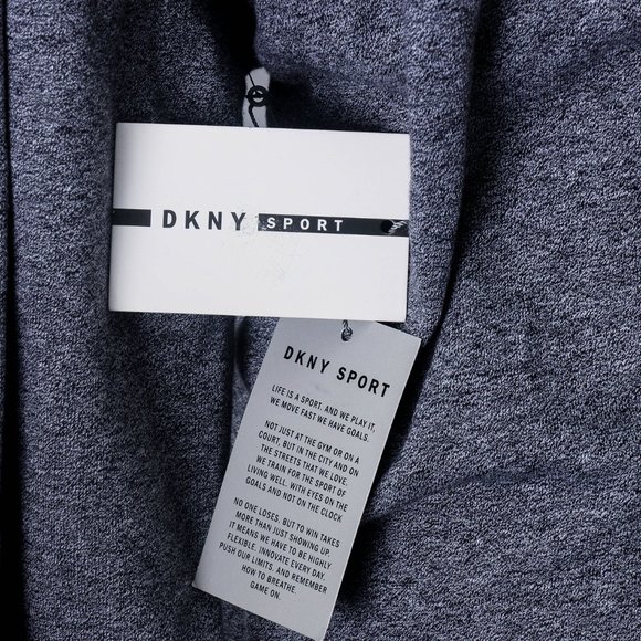 NWT DKNY SPORT PLUS FRENCH TERRY LOGO HOODIE - 1X - Picture 6 of 6